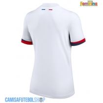 Camisa de time de futebol Paris Saint-Germain Replicas 2º Equipamento Feminina 2025-26 Manga Curta